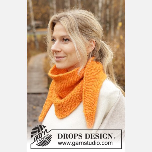 Drops - Cantaloupe Shawl